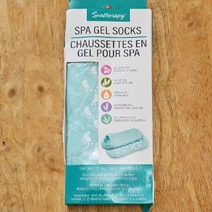 Therapy Spa Gel Socks - Light Blue
